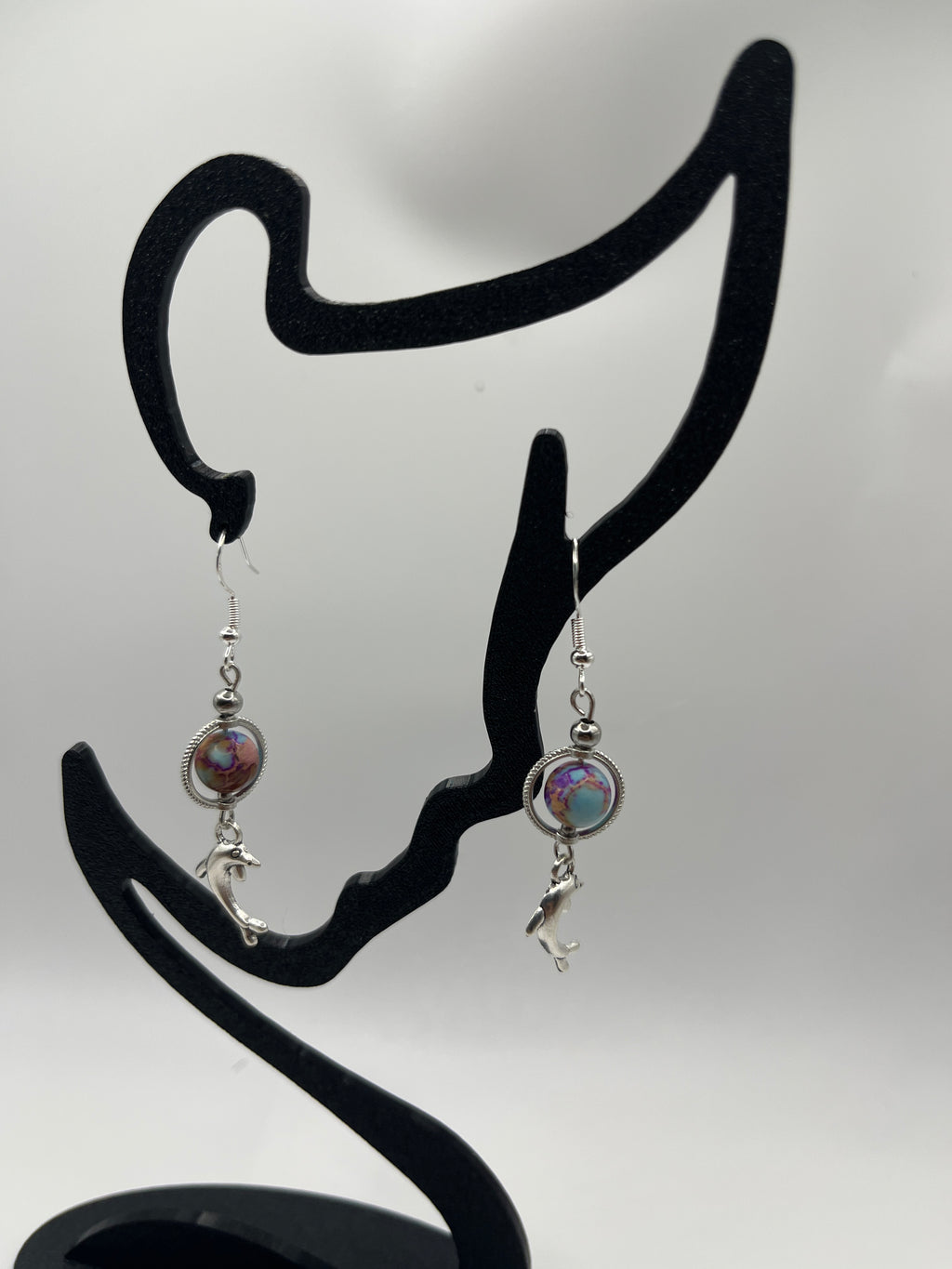 Boucles d'oreilles dauphins