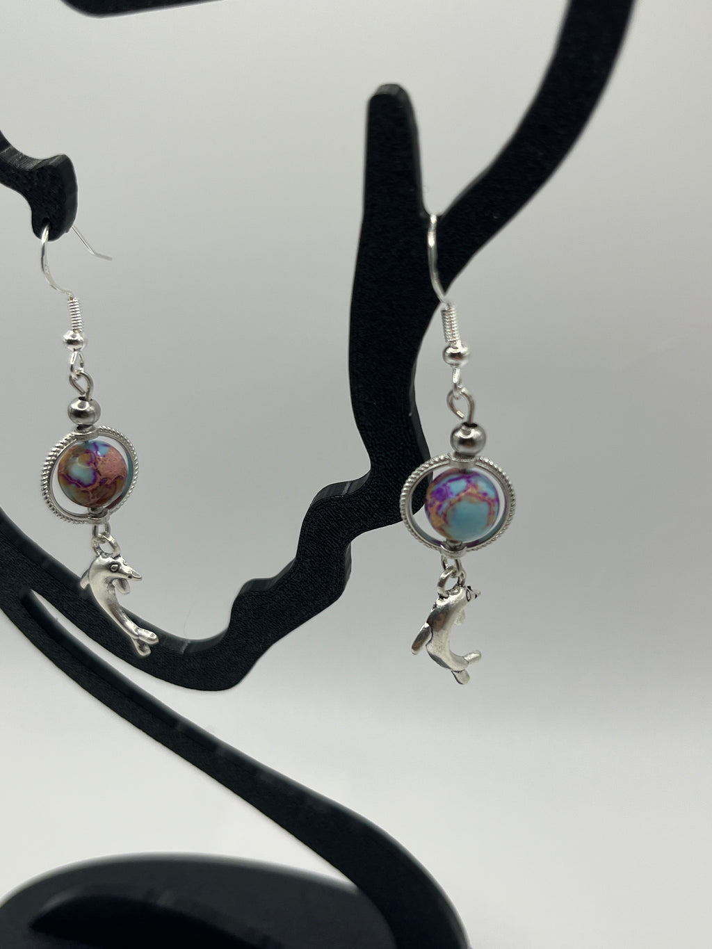 Boucles d'oreilles dauphins