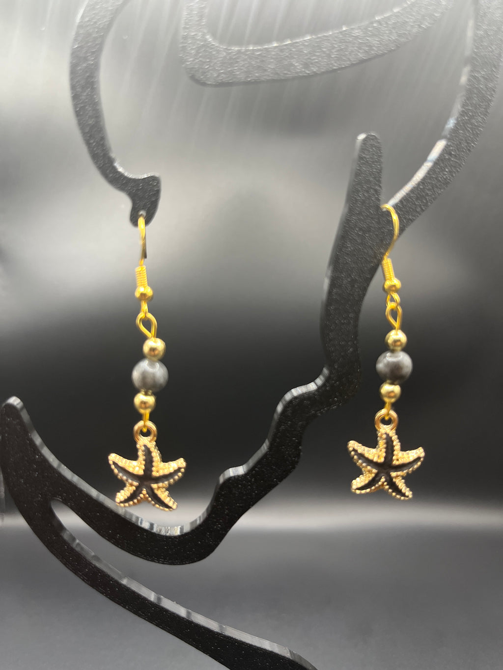 BO pendantes étoiles de mer anthracite